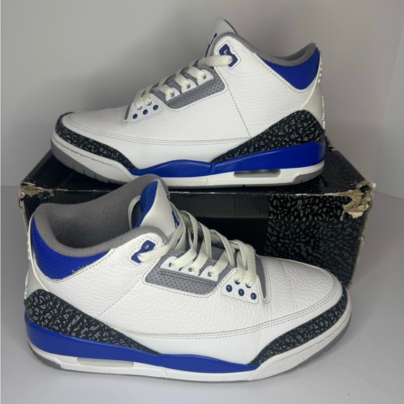 Jordan 3 Racer Blue – Used – Size 9.5 – OG Box